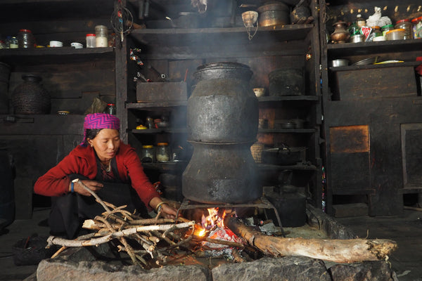 ロキシーの向こうに山が見える