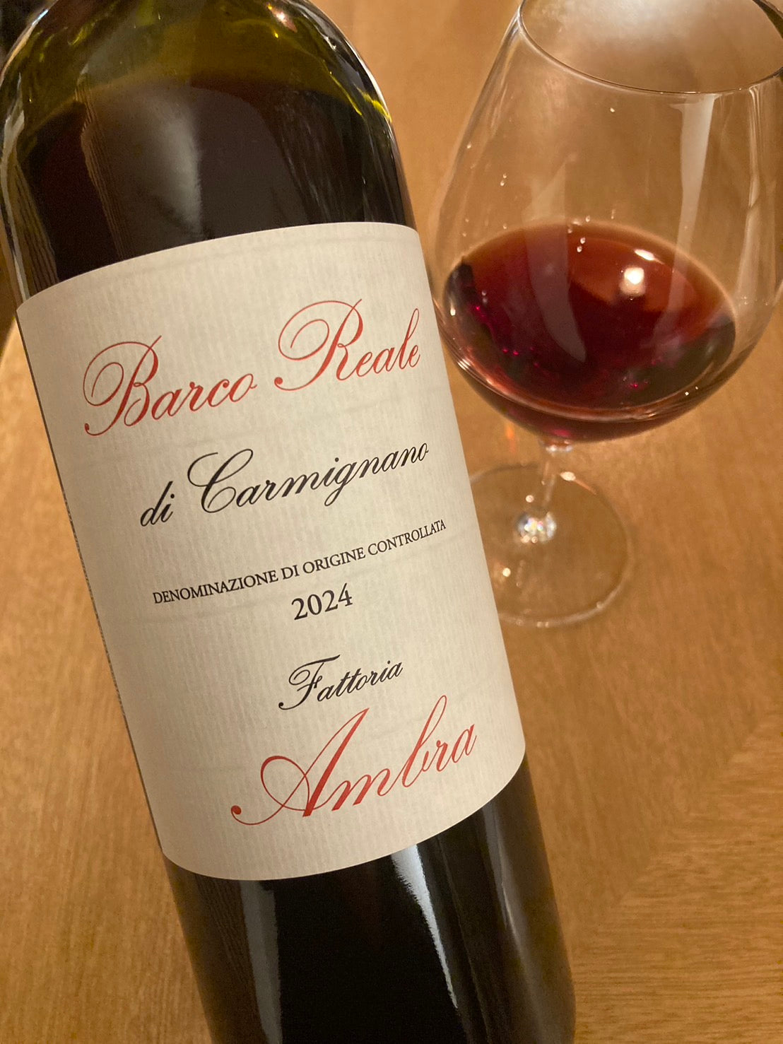 バルコ・レアーレ・ディ・カルミニャーノ2024赤